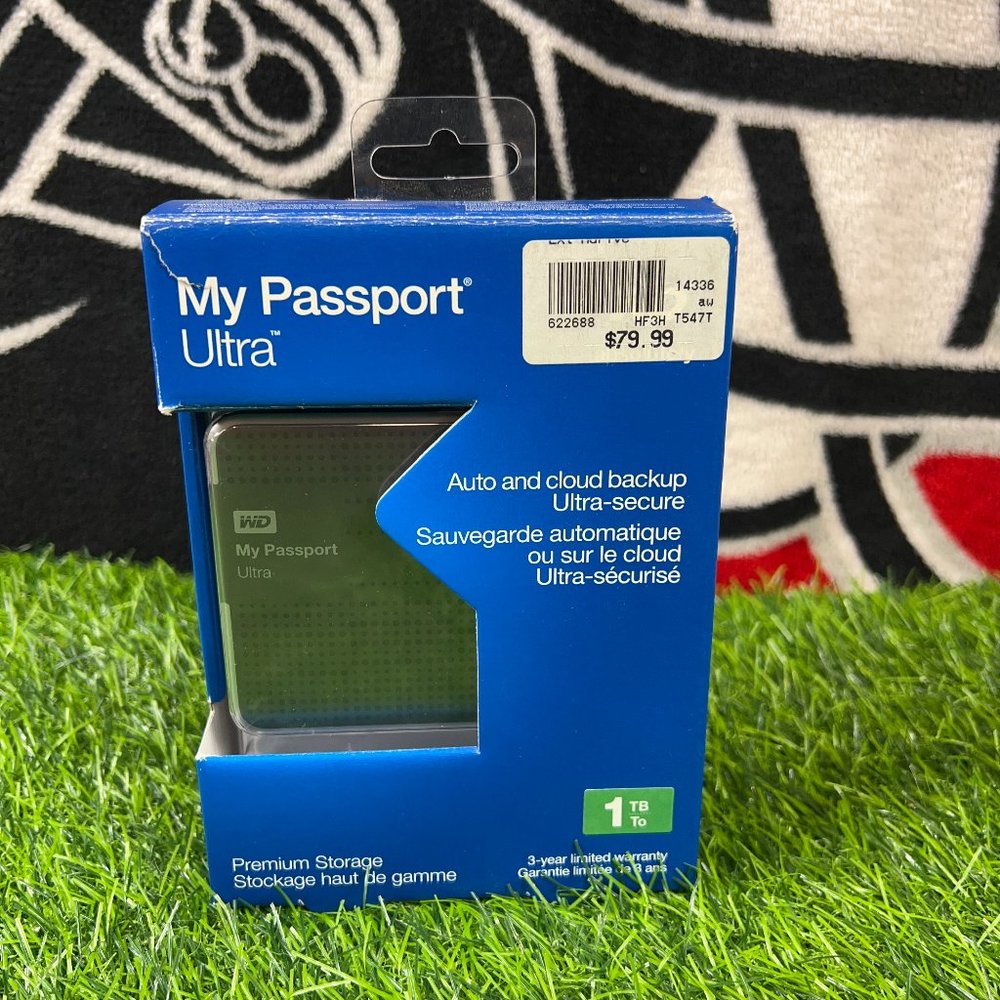 1TB My Passport Ultra Premium Storage Device (Old Model)
